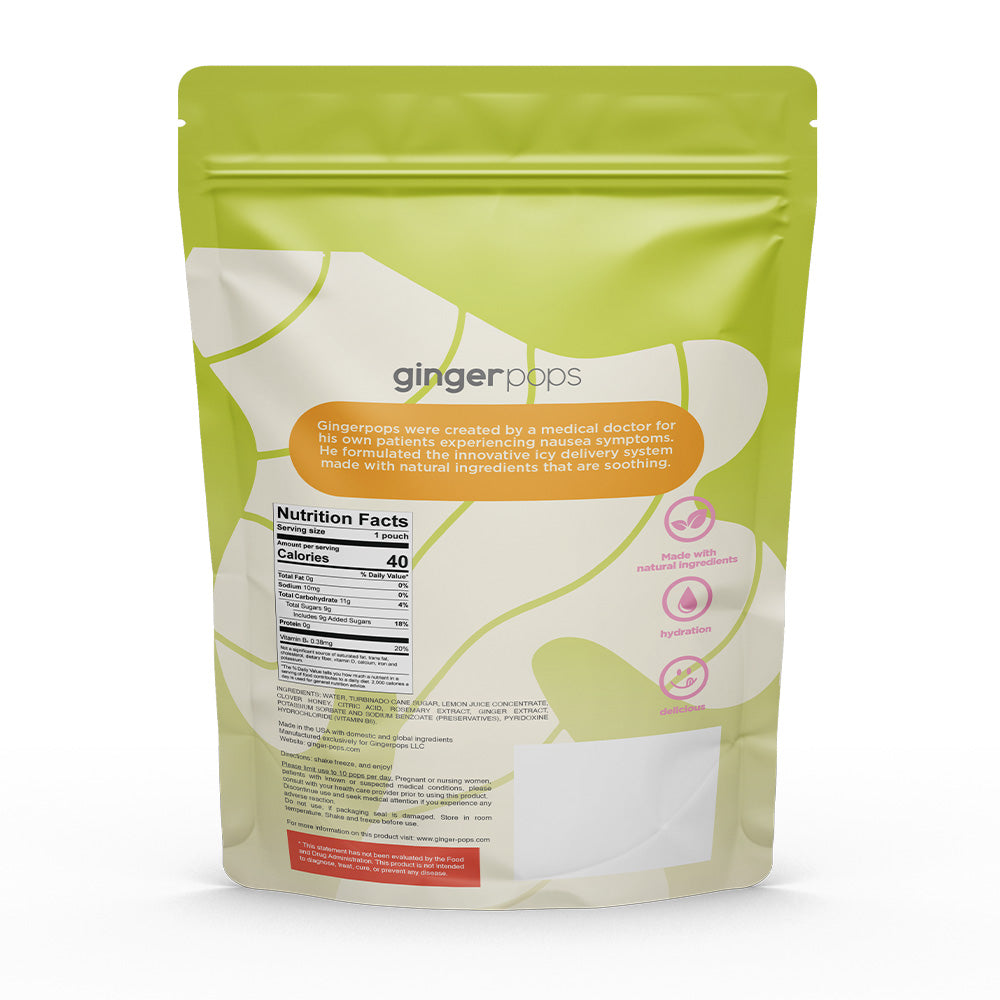 Ginger Pops 12-pack case